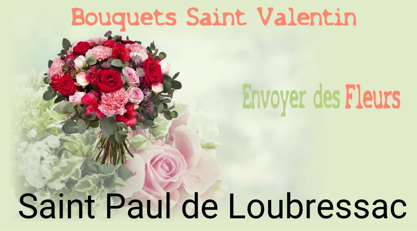 Roses de Saint-Valentin livrées à Saint-Paul-de-Loubressac